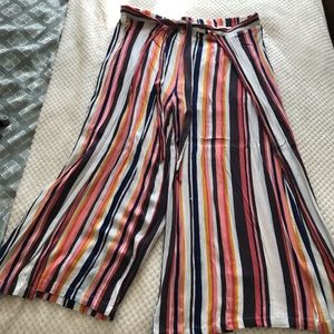 COPY - Wide leg side slit pants